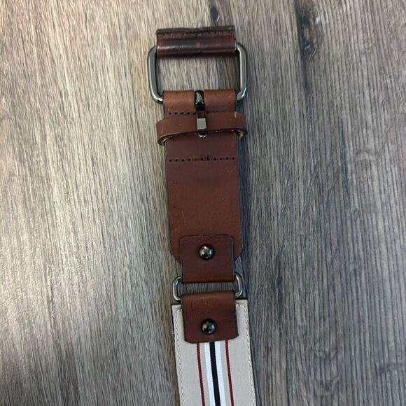 Burberry Vintage Striped Belt Women’s 4 - Picture 1 of 13